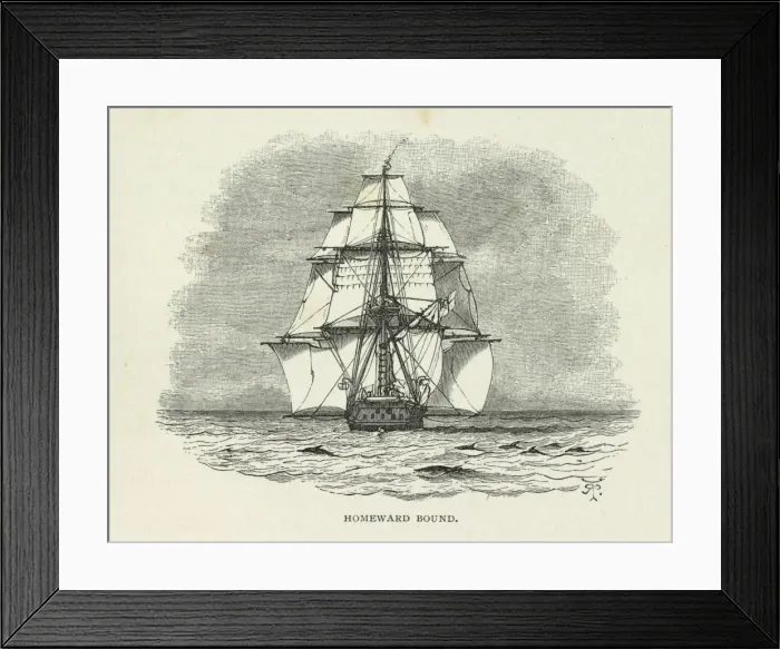 Framed Print : Homeward Bound Framed Print : Homeward Bound