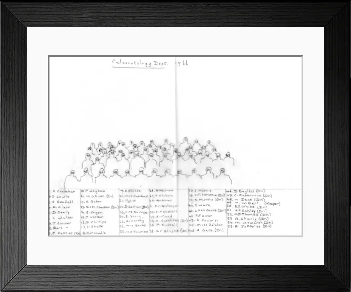 Framed Print : Paleontology Department of the Natural History Museum, Londo Framed Print : Paleontology Department of the Natural History Museum, Londo