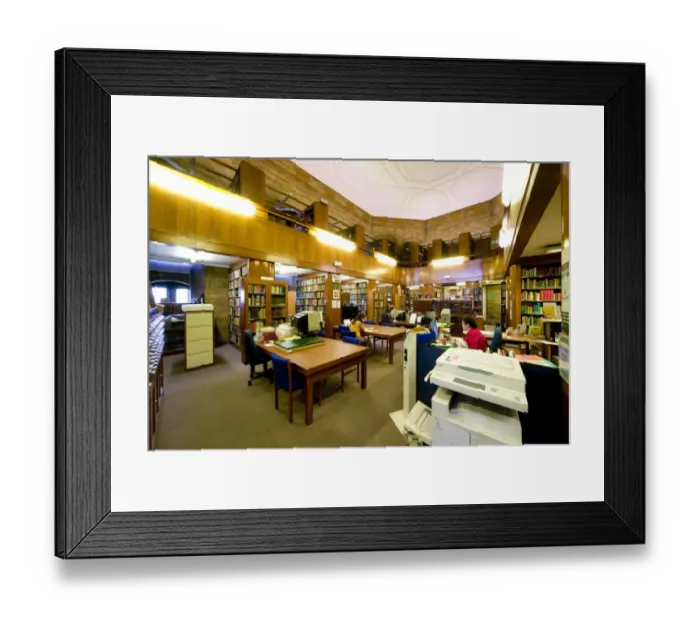 Framed Print : The Botany Library Framed Print : The Botany Library