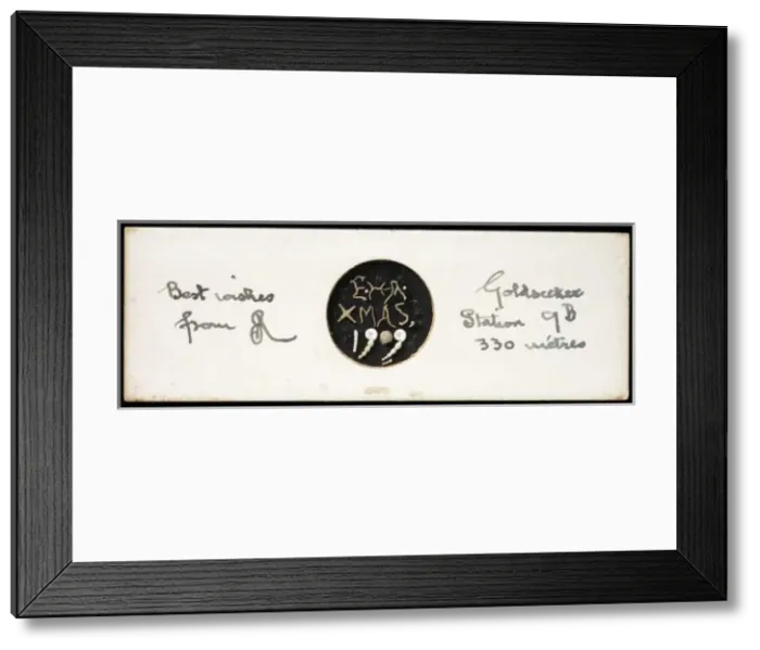 Framed Print : Heron- Allen microscope slides of foraminifera Framed Print : Heron- Allen microscope slides of foraminifera