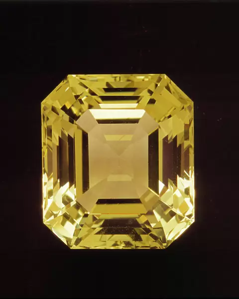 Beryl. A cut heliodor beryl stone of 135.93 carats