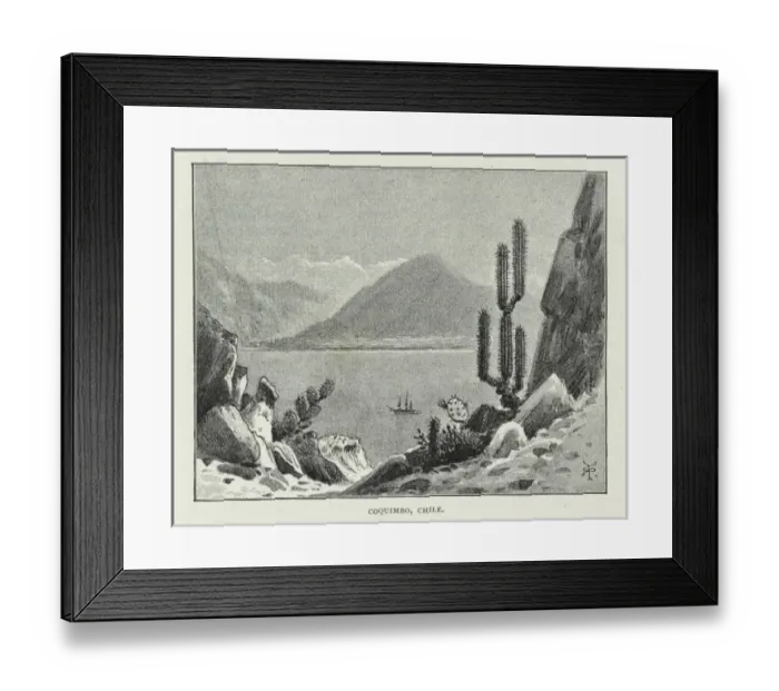 Framed Print : Coquimbo, Chile Framed Print : Coquimbo, Chile