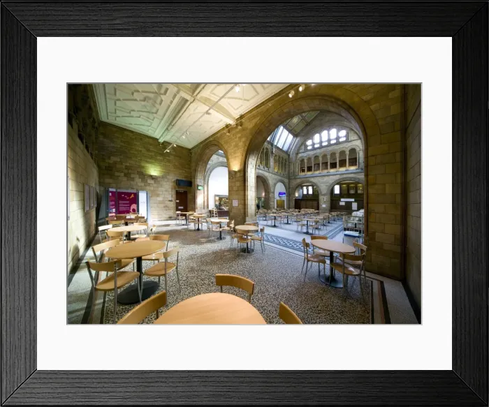 Framed Print : North hall cafeteria Framed Print : North hall cafeteria