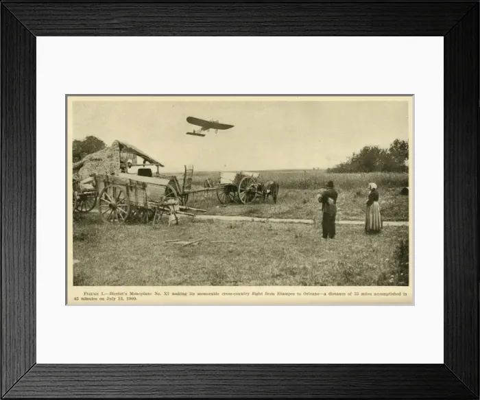 Framed Print : Bleriots Monoplane No. XI Framed Print : Bleriots Monoplane No. XI