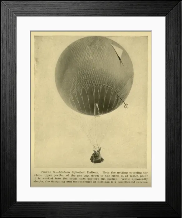 Framed Print : Modern spherical balloon Framed Print : Modern spherical balloon
