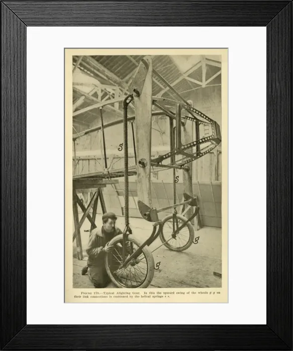 Framed Print : Typical alighting gear Framed Print : Typical alighting gear