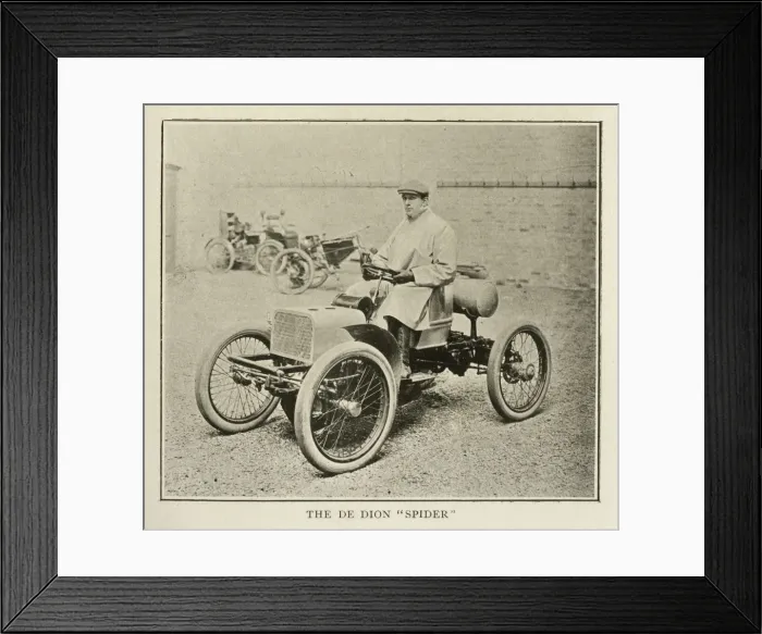Framed Print : The De Dion Spider Framed Print : The De Dion Spider