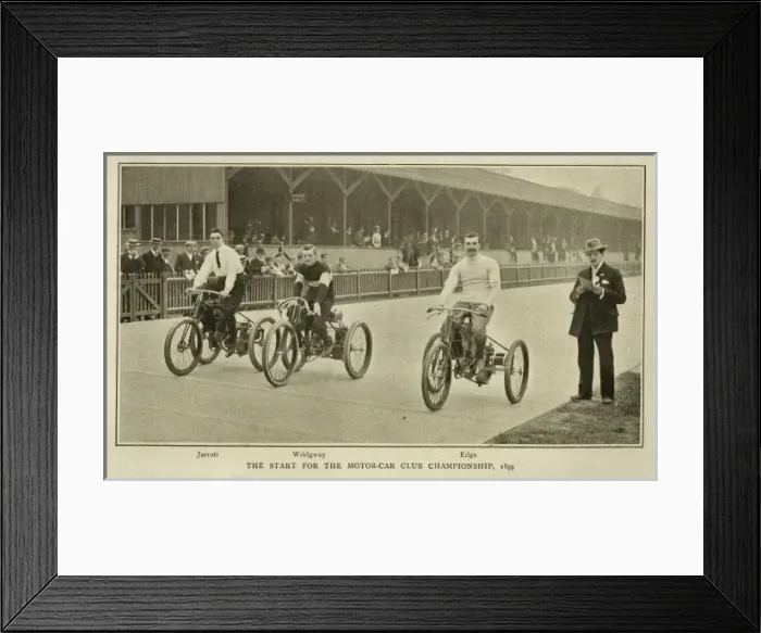 Framed Print : Motor-Car Club Championship, 1899 Framed Print : Motor-Car Club Championship, 1899