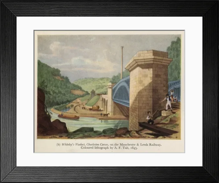 Framed Print : Whiteleys Viaduct, Charleston Curves Framed Print : Whiteleys Viaduct, Charleston Curves