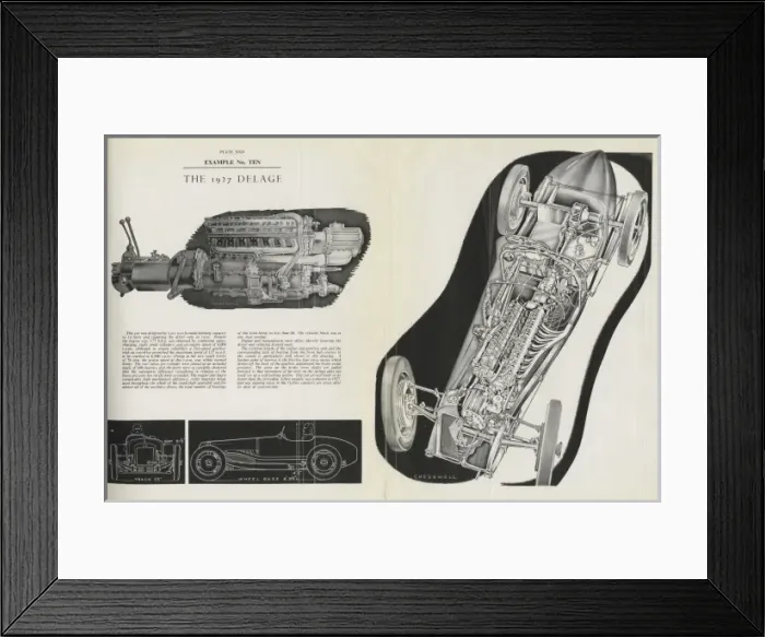 Framed Print : 1927 Delage Framed Print : 1927 Delage
