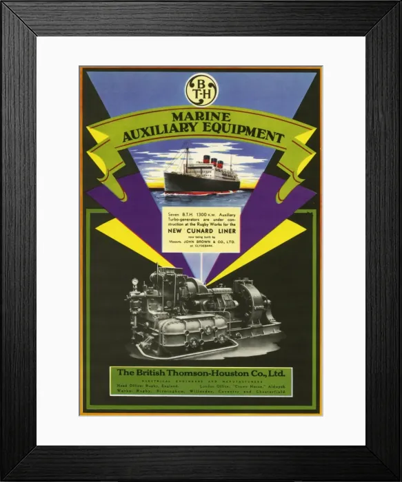 Framed Print : Marine Auxiliary Equipment Framed Print : Marine Auxiliary Equipment
