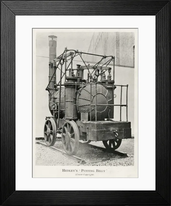 Framed Print : Hedleys Puffing Billy Framed Print : Hedleys Puffing Billy
