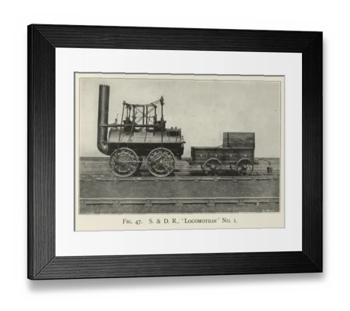 Framed Print : Stockton and Darlington Railway Locomotion No. 1 Framed Print : Stockton and Darlington Railway Locomotion No. 1