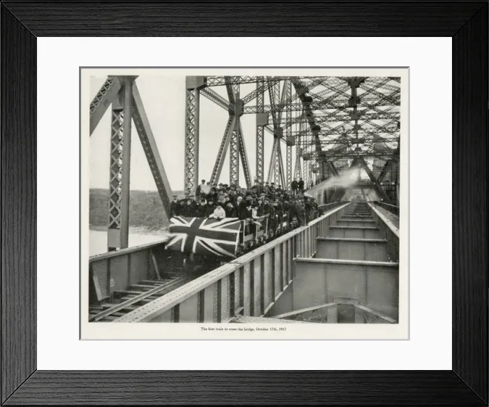 Framed Print : The Quebec Bridge Framed Print : The Quebec Bridge