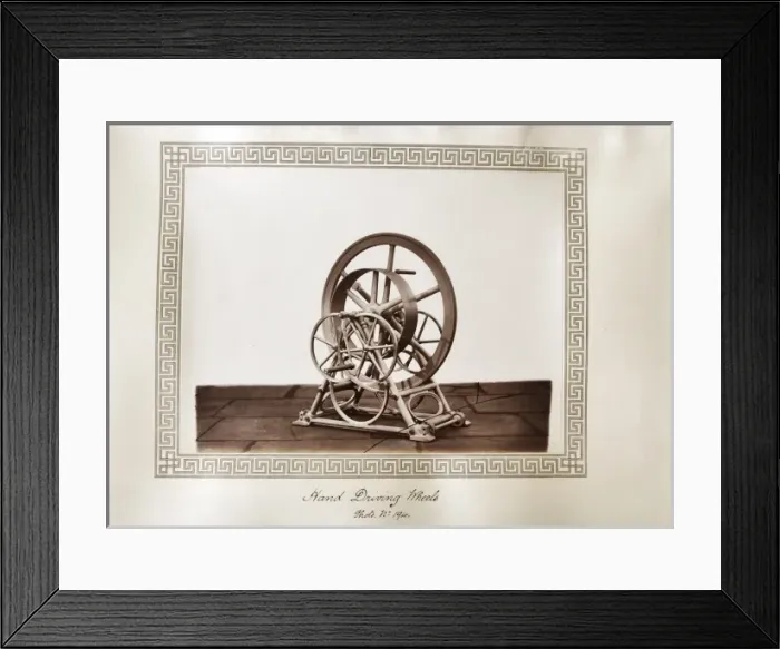 Framed Print : Hand driving wheels Framed Print : Hand driving wheels