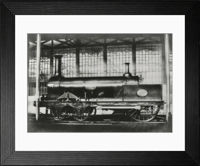 Framed Print : Crampton Patent Loco. GE 1851 Framed Print : Crampton Patent Loco. GE 1851