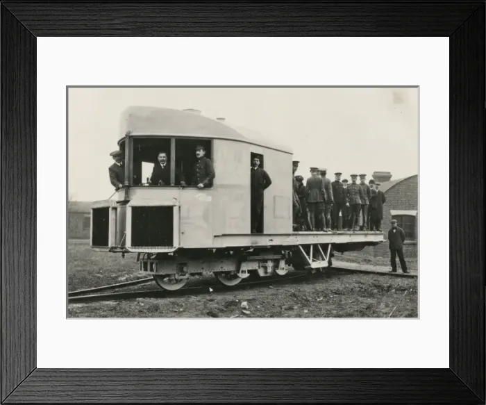 Framed Print : Louis Brennans Mono-rail Framed Print : Louis Brennans Mono-rail