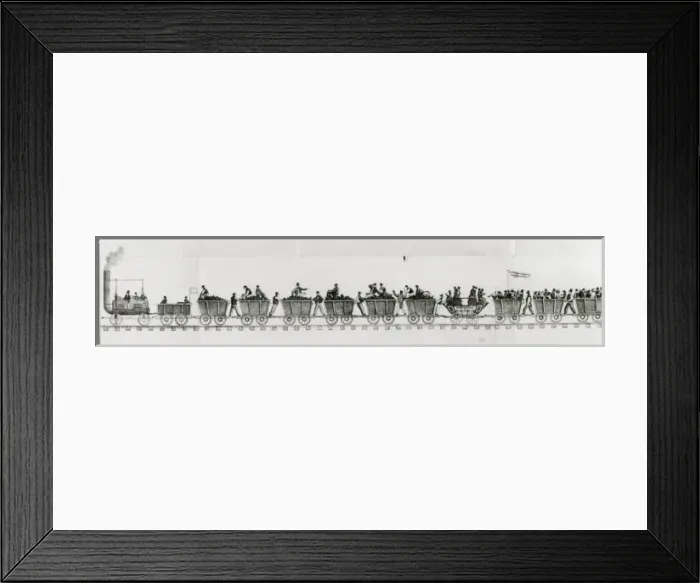 Framed Print : Stockton & Darlington Railway Framed Print : Stockton & Darlington Railway
