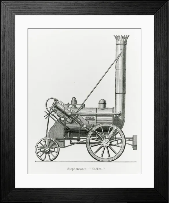 Framed Print : Stephensons Rocket Framed Print : Stephensons Rocket