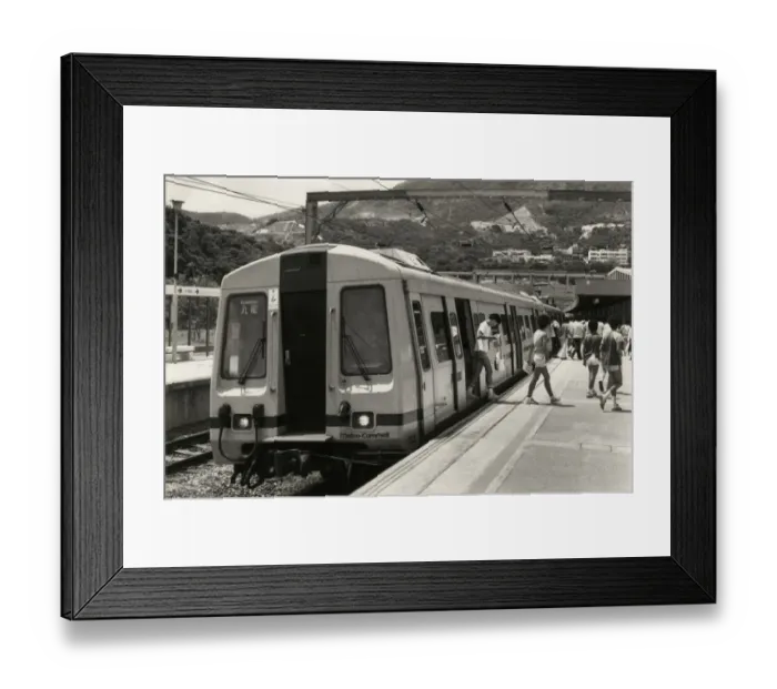 Framed Print : Kowloon-Canton Railway, Hong Kong Framed Print : Kowloon-Canton Railway, Hong Kong