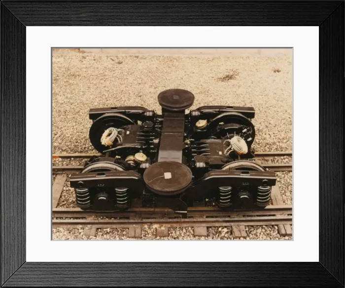 Framed Print : Motor bogie for train on Seoul Subway Framed Print : Motor bogie for train on Seoul Subway