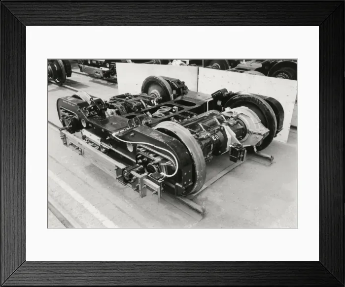 Framed Print : Motored bogie, London Transport Framed Print : Motored bogie, London Transport