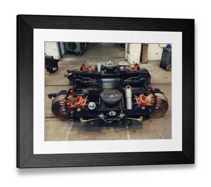 Framed Print : Small-wheeled bogie Framed Print : Small-wheeled bogie