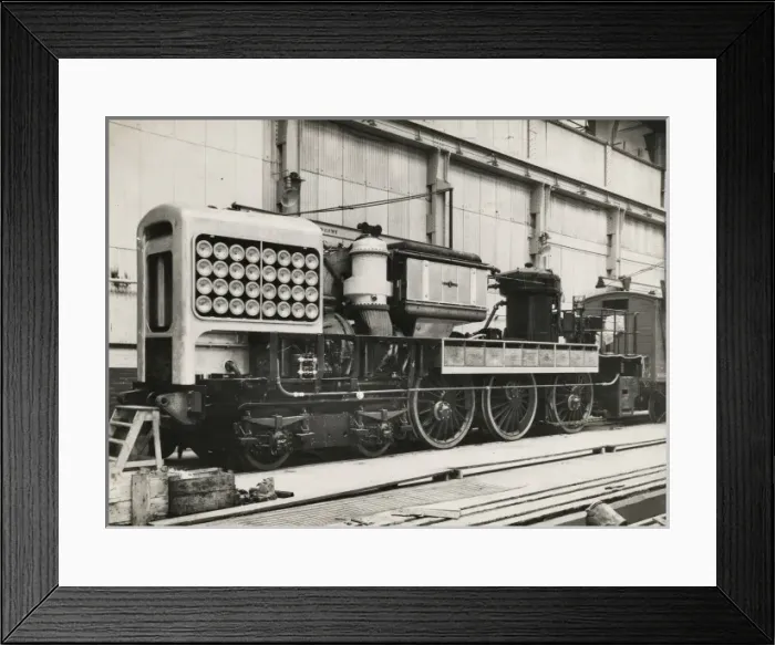 Framed Print : English Experimental Gas Turbine Locomotive Framed Print : English Experimental Gas Turbine Locomotive