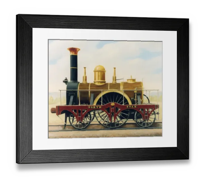 Framed Print : North Star locomotive Framed Print : North Star locomotive