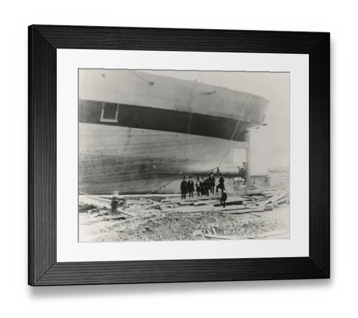 Framed Print : Great Eastern with group Framed Print : Great Eastern with group