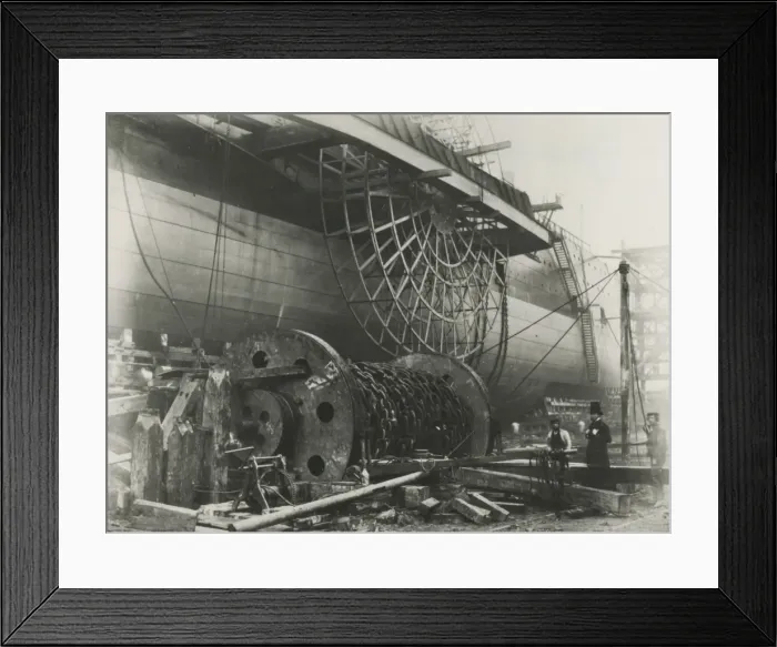 Framed Print : Forward checking drum of Great Eastern Framed Print : Forward checking drum of Great Eastern
