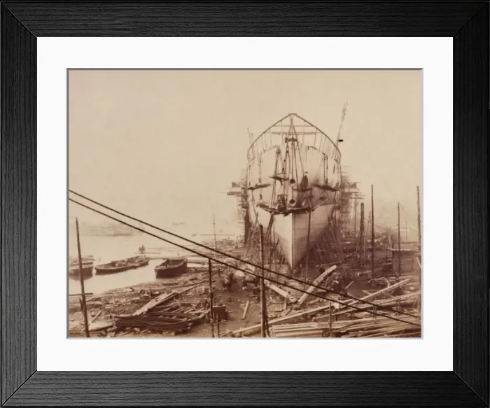 Framed Print : Bow of Great Eastern Framed Print : Bow of Great Eastern