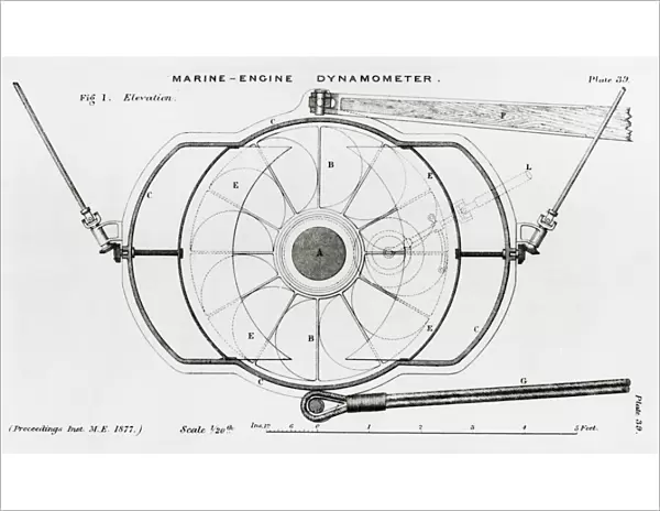 Marine-engine dynamometer