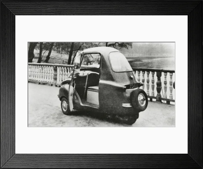Framed Print : Scootacar, 1958. ?The light car? by C F Caunter Framed Print : Scootacar, 1958. ?The light car? by C F Caunter