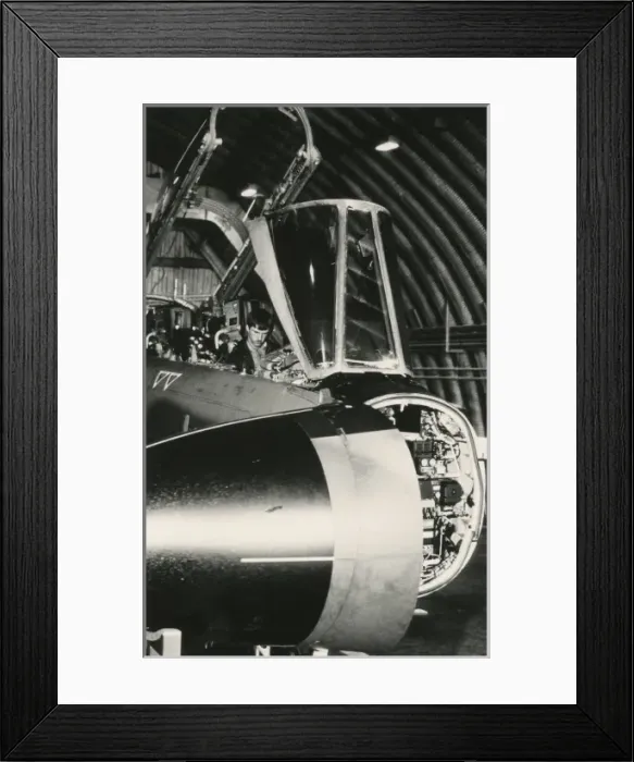 Framed Print : Accessibility of instrument panel on the Tornado aircraft Framed Print : Accessibility of instrument panel on the Tornado aircraft