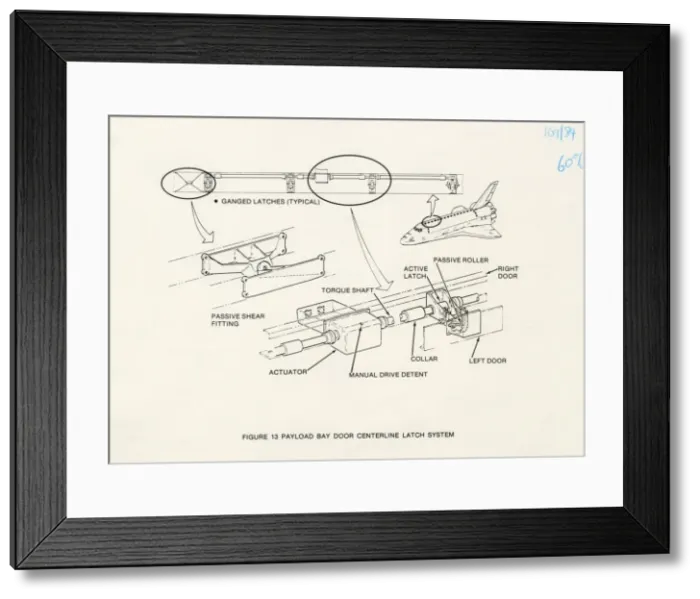 Framed Print : Space Shuttle Orbiter Framed Print : Space Shuttle Orbiter