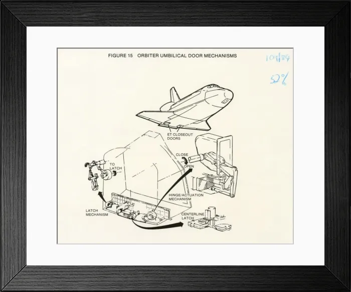Framed Print : Space Shuttle Orbiter Framed Print : Space Shuttle Orbiter
