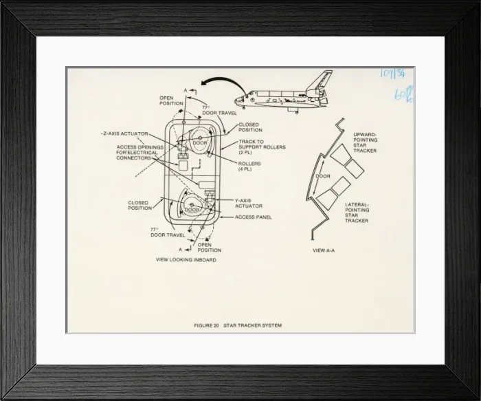Framed Print : Space Shuttle Orbiter Framed Print : Space Shuttle Orbiter