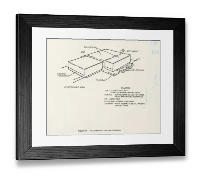 Framed Print : Space Shuttle Orbiter Framed Print : Space Shuttle Orbiter