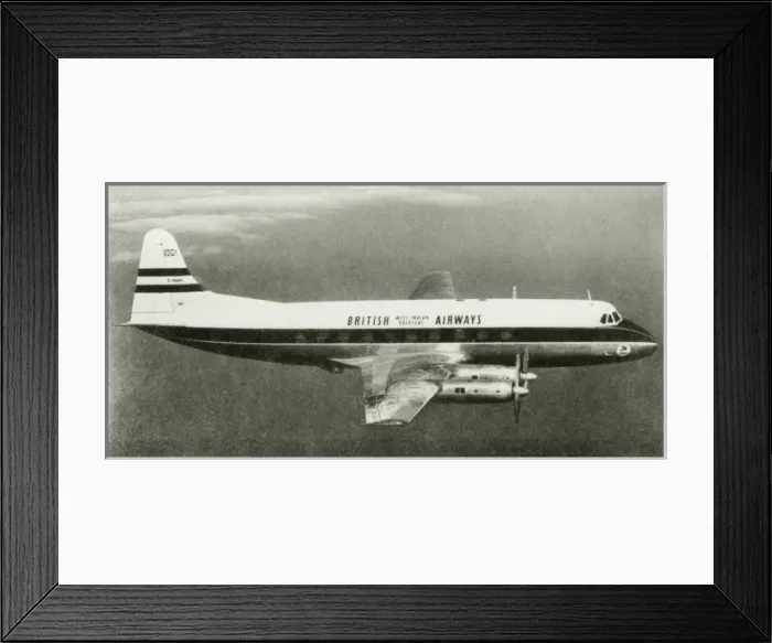Framed Print : The Vickers Viscount Framed Print : The Vickers Viscount