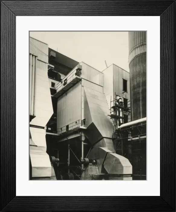 Framed Print : Nottingham incinerator electrostatic precipitator Framed Print : Nottingham incinerator electrostatic precipitator