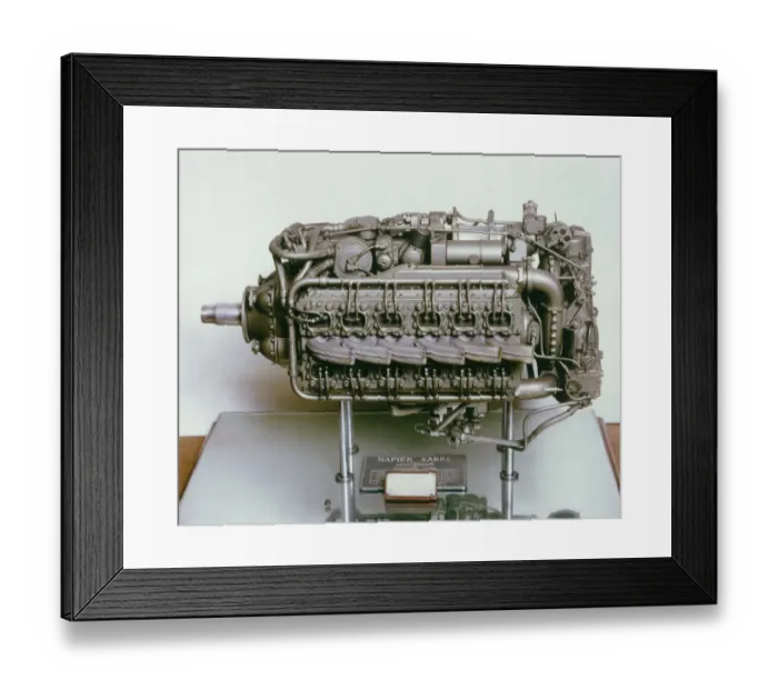 Framed Print : ?Napier Sabre V? aero-engine Framed Print : ?Napier Sabre V? aero-engine
