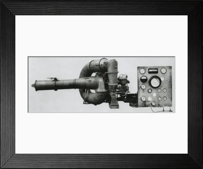 Framed Print : Whittle jet propulsion gas turbine Framed Print : Whittle jet propulsion gas turbine
