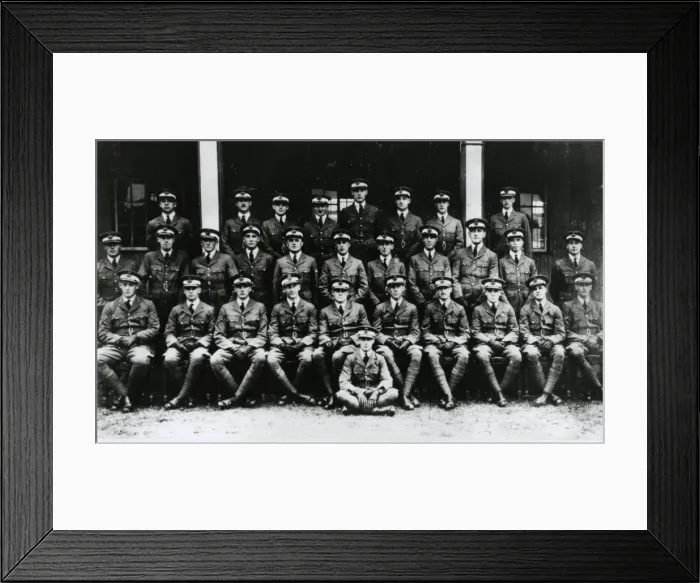 Framed Print : Group portrait of F Whittle, RAF College Cranwell Framed Print : Group portrait of F Whittle, RAF College Cranwell
