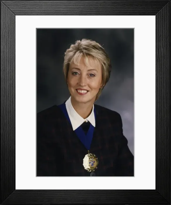 Framed Print : Pam Liversidge, IMechE President Framed Print : Pam Liversidge, IMechE President