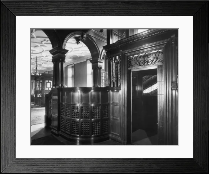 Framed Print : IMechE: original lift before addition of wing in 1912 Framed Print : IMechE: original lift before addition of wing in 1912