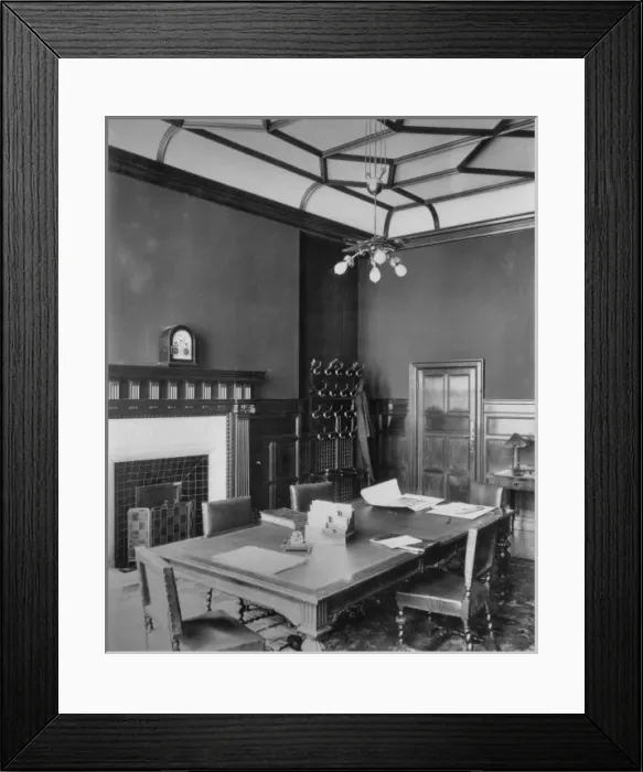 Framed Print : IMechE: first council room, 3rd floor Framed Print : IMechE: first council room, 3rd floor