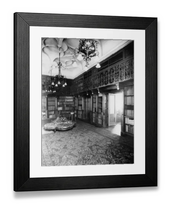 Framed Print : IMechE : view of library near council room Framed Print : IMechE : view of library near council room