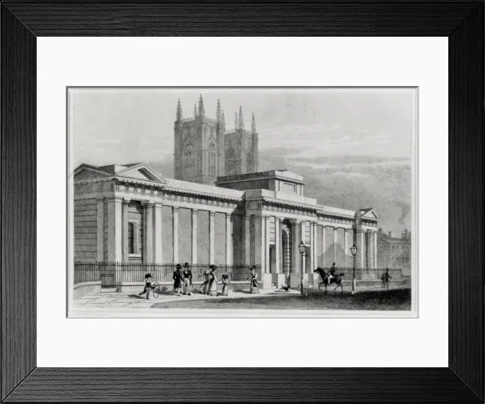 Framed Print : New government mews, Westminster Framed Print : New government mews, Westminster