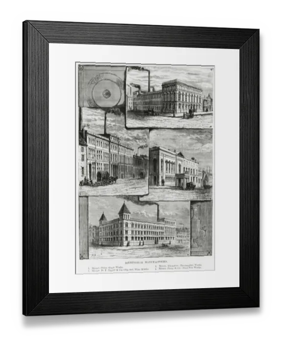 Framed Print : Various manufactories Framed Print : Various manufactories